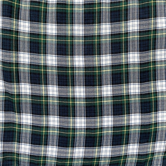 NWT American Eagle Outfitters Puff-Sleeve Plaid Smocked Babydoll Dress Tall - Picture 13 of 14